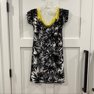{Fabletics} Palm Print Dress, M